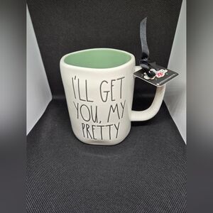 Rae Dunn Wizard of Oz "I'll Get You My Pretty" Ceramic Mug Dbl Sided